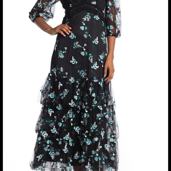 Diane von Furstenberg tiered embroidered dress - Picture 4 of 8